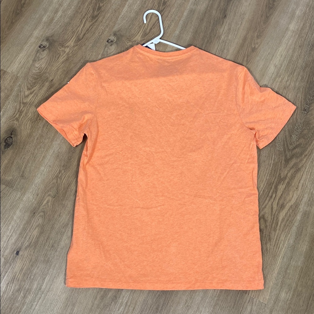Polo Ralph Lauren Pompano Orange V-Neck Cotton Tee size Medium NWT - Picture 9 of 11